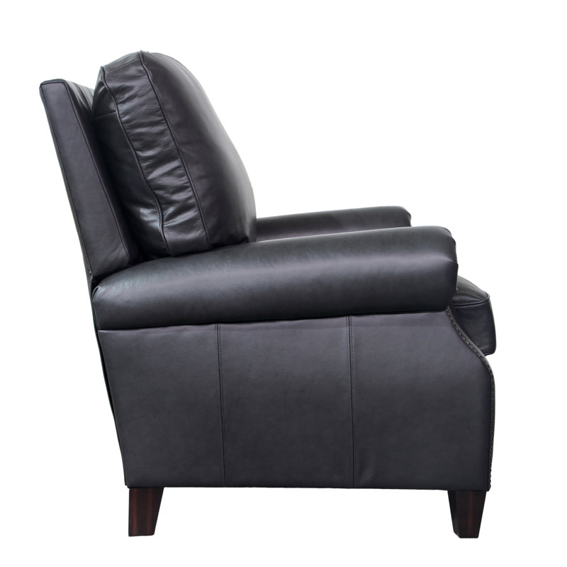 Three Posts Terrill Leather 21 Manual Recliner Reviews Wayfair