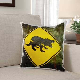 Winston Porter Valerii Tasmanian Devil Warning Sign Tasman