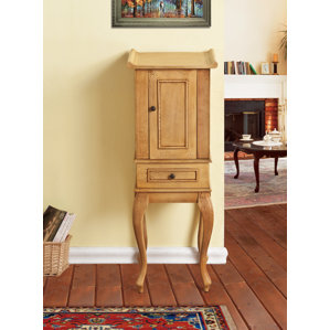 Joyce 5 Drawer Jewelry Armoire with Mi..
