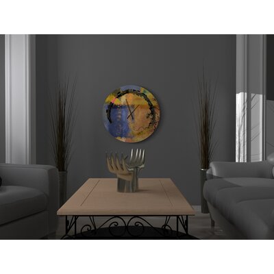 Tyree Wall Clock East Urban Home Size: Large