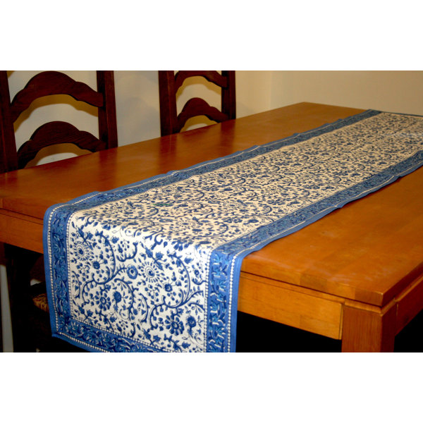 Rajasthan Floral Table Runner by HOMESTEAD J.E.GARMIRIAN AND SON INC