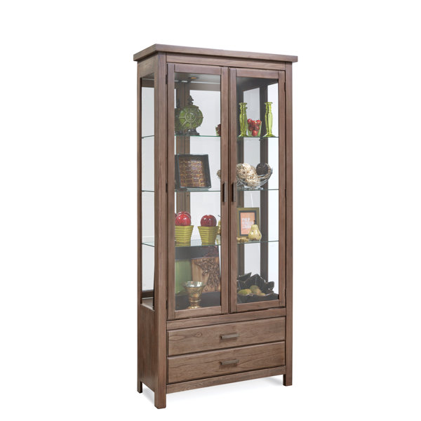 Jersey Curio Cabinet By Darby Home Co Herry Up