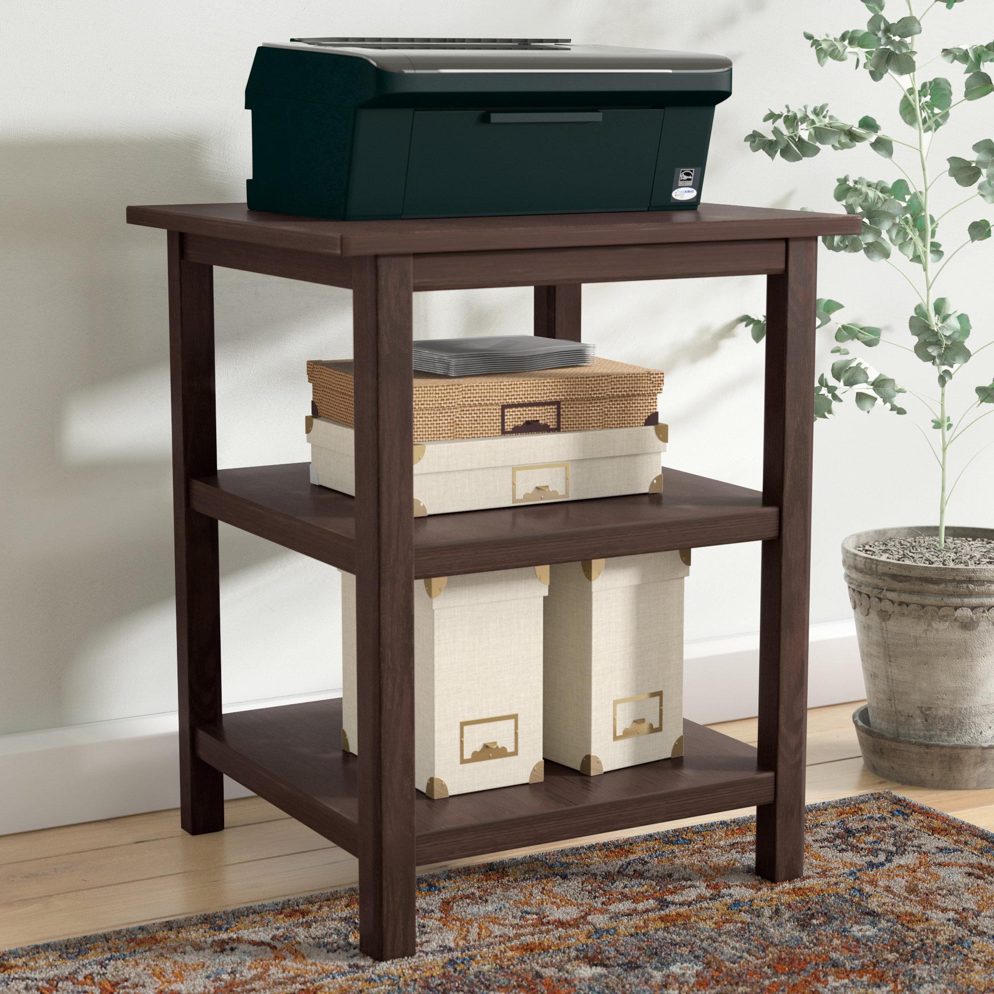 Darby Home Co Boonville Printer Stand Reviews Wayfair Darby Home Co Boonville Printer Stand