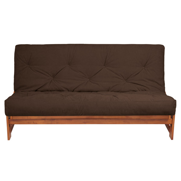 12 Suede Foam Futon Mattress by Mozaic Company