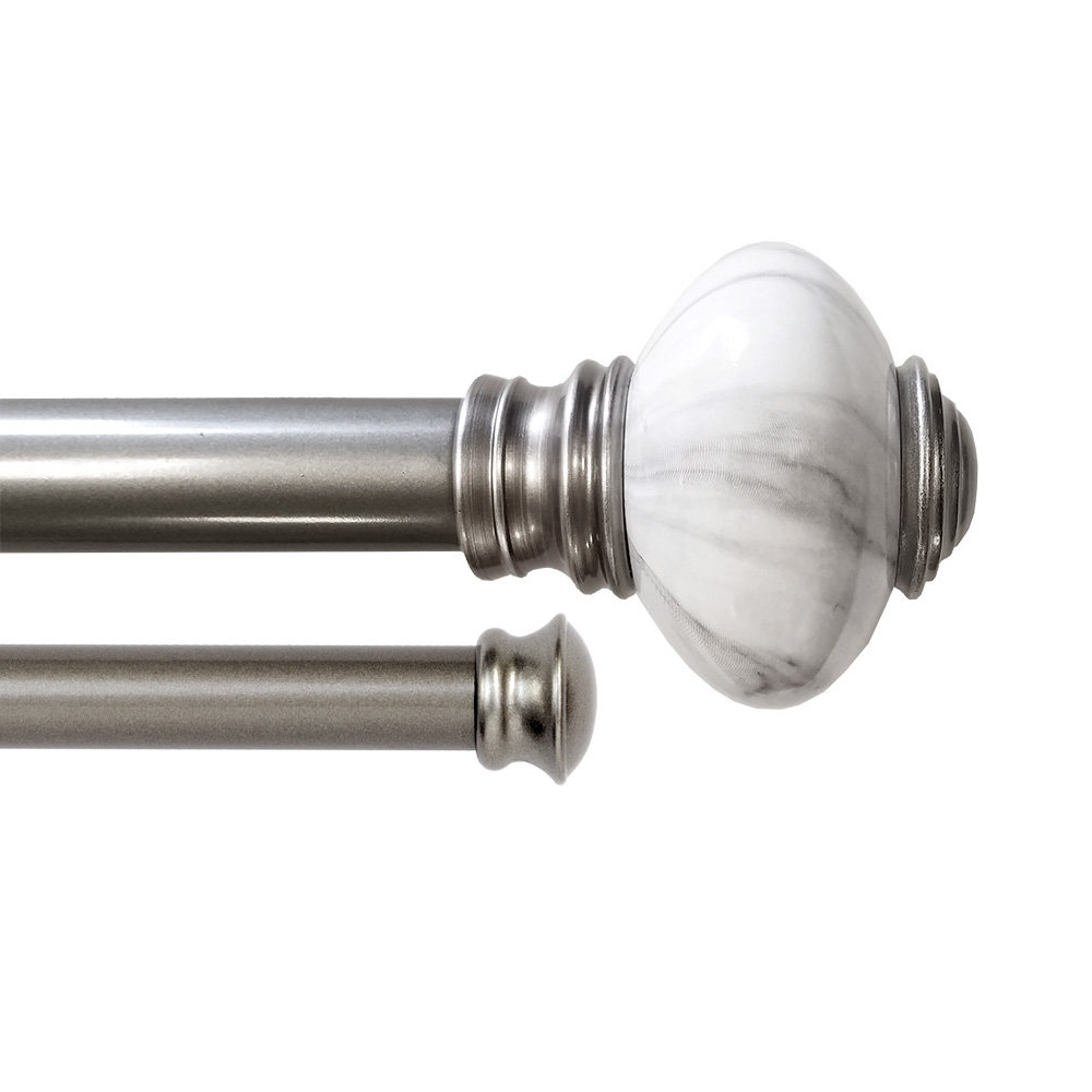 Red Barrel Studio Hession Drapery Curtain Double Rod Hardware