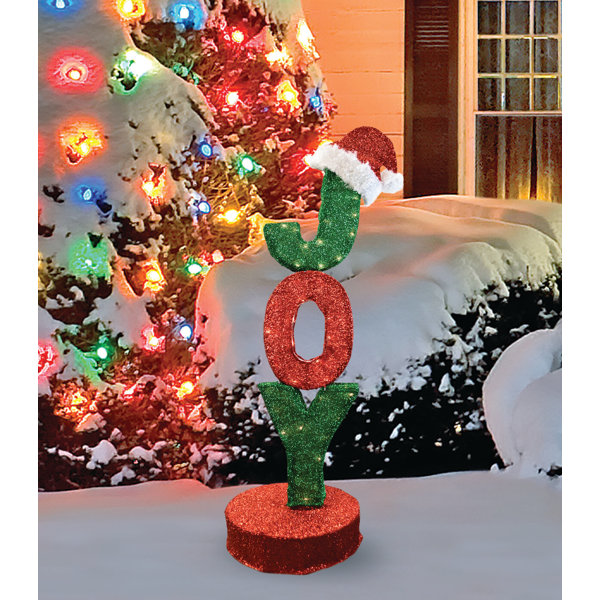 Christmas Outdoor Joy Signs Wayfair