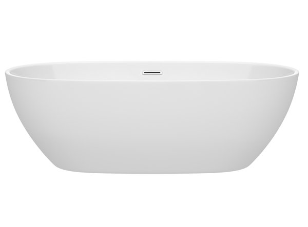 Juno 71 x 32 Freestanding Soaking Bathtub by Wyndham Collection