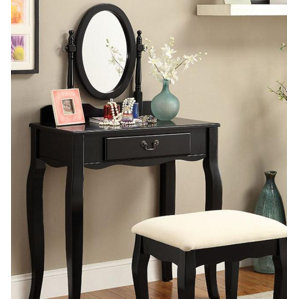 Victoria Vanity Set with Mirror by A&J..