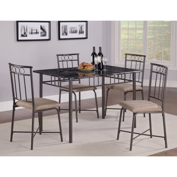 Little Elm 5 Piece Dining Set By Wildon Home Great Reviews