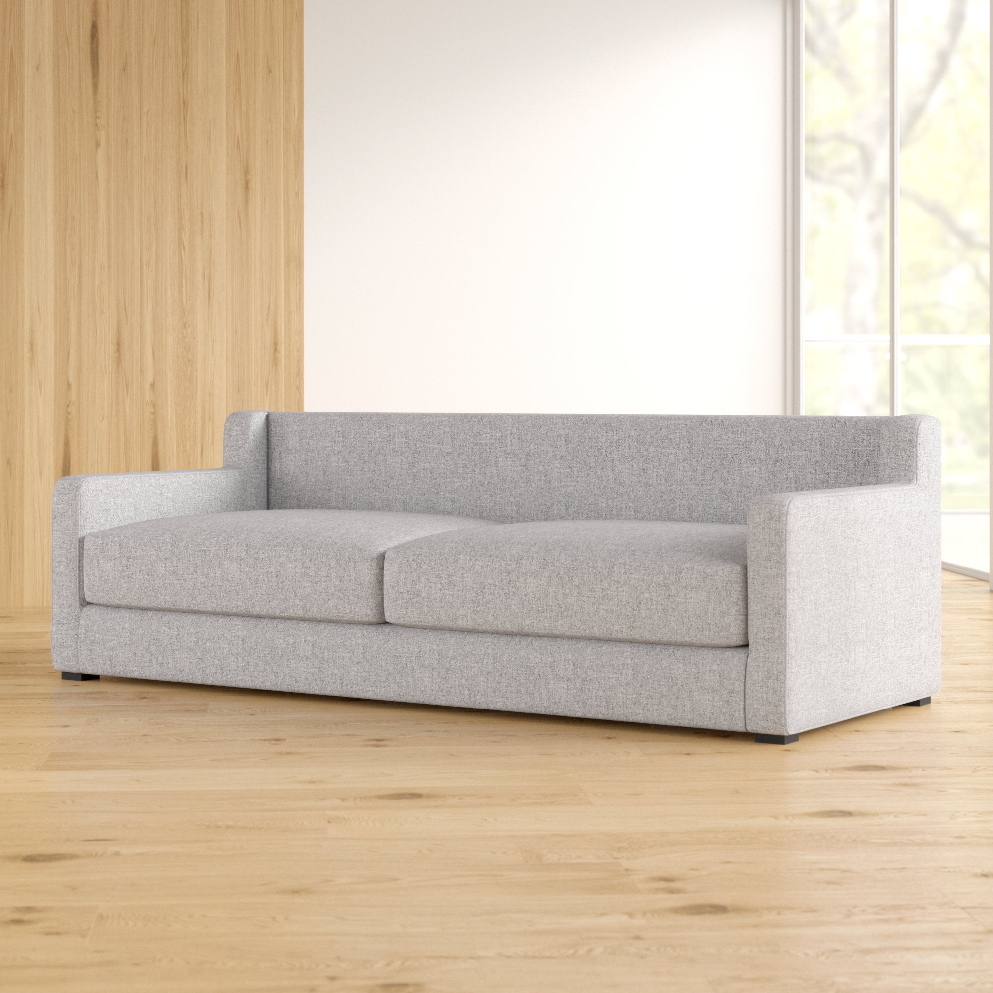 Gus Modern 86 Square Arm Sofa Bed Reviews Wayfair Gus Modern 86 Square Arm Sofa Bed