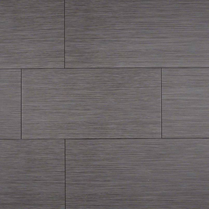 Msi Focus Graphite 12 X 24 Porcelain Wood Look Field Tile In Gray Focus Graphite 12 X 24 Porcelain Wood Look Field Tile In Gray