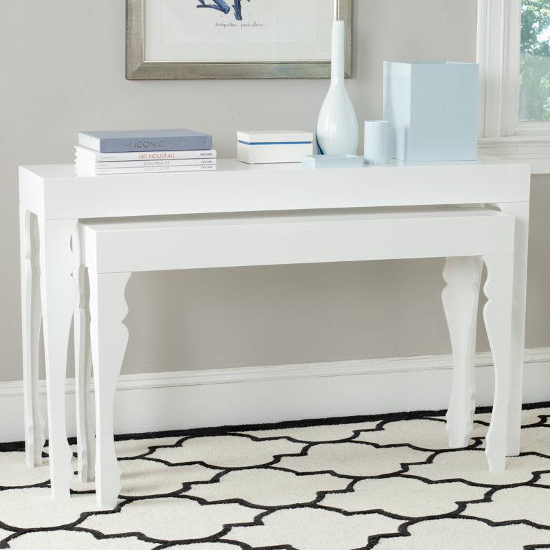 Safavieh Gabriel 2 Piece Console Table Set & Reviews | Wayfair.co.uk Safavieh Gabriel 2 Piece Console Table Set & Reviews | Wayfair.co.uk