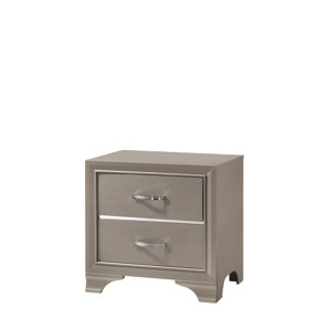 Logan 2 Drawer Nightstand by House of Hampton