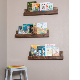 Nursery Shelves Wayfair Ruvalcaba Nursery Floating Shelf Set Of 3