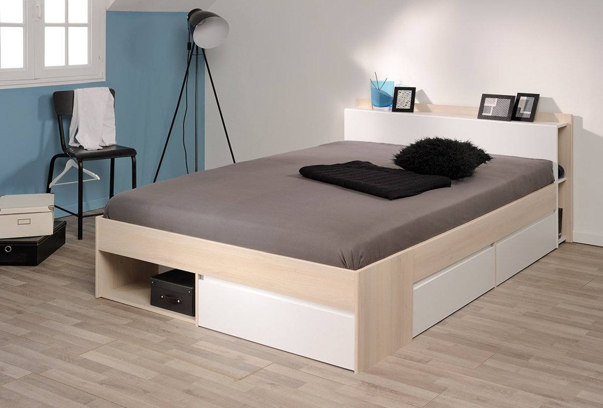 Parisot Most Storage Platform Bed & Reviews Wayfair