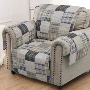 Highland Plaid Sofa Cover Wayfair Oxford Sofa Slipcover