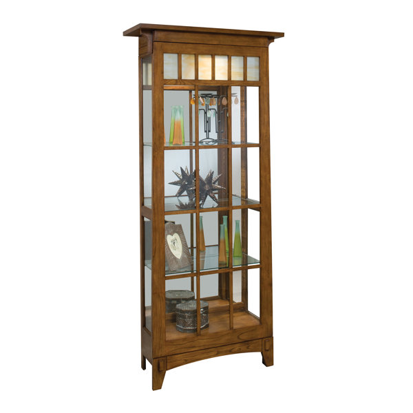 Roycroft Lighted Curio Cabinet By Philip Reinisch Co. 2019 Online