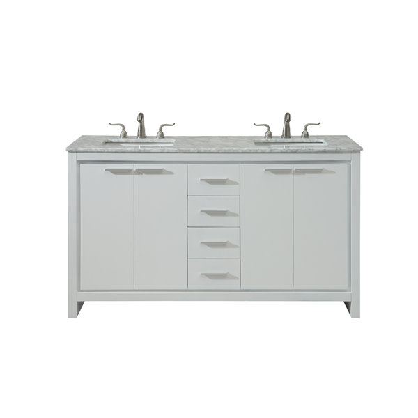 Easterling 60 Double Bathroom Vanity Set by Ebern Designs