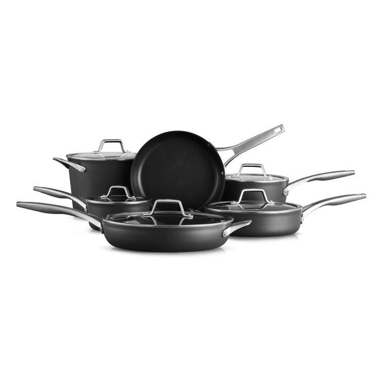 Calphalon Premier Hard Anodized Nonstick 11 Piece Cookware Set