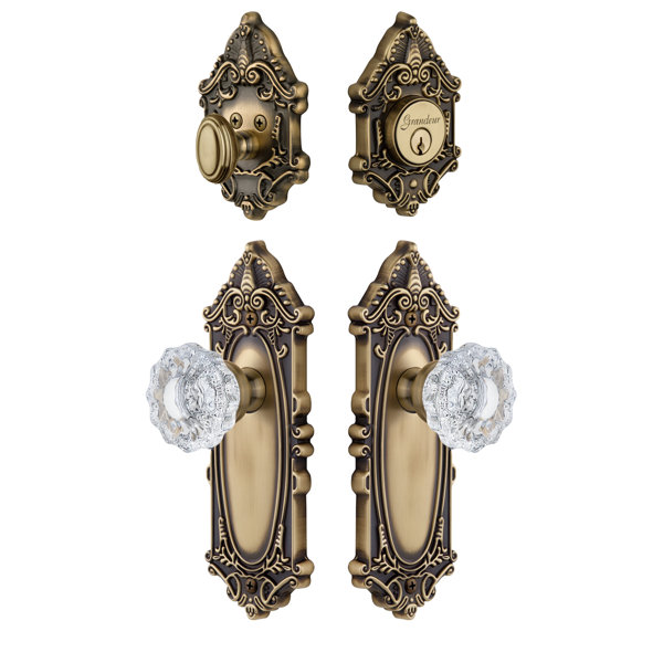 Grande Victorian Single Cylinder Knob Combo Pack by Grandeur