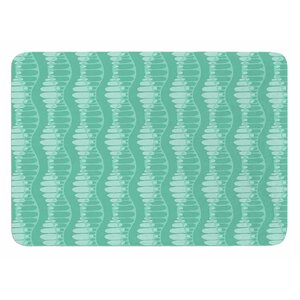 Mod Waves by Holly Helgeson Bath Mat
