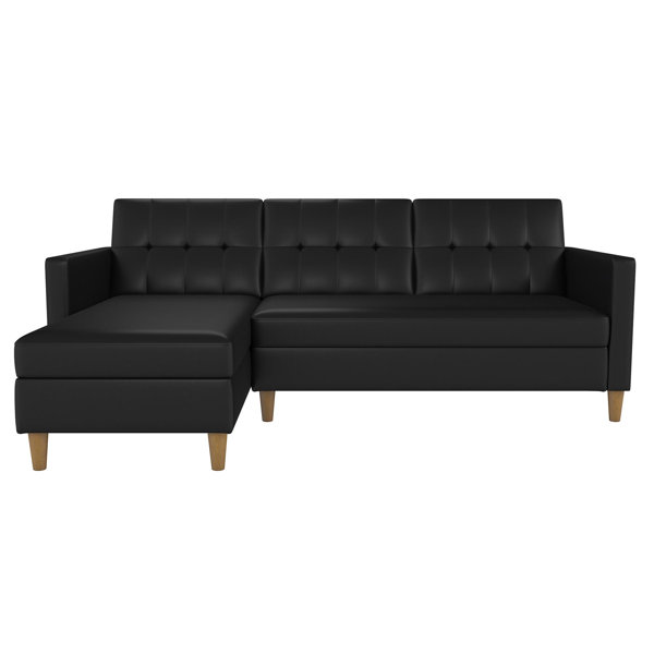 Hephzibah Reversible Sleeper Sectional by Zipcode Design
