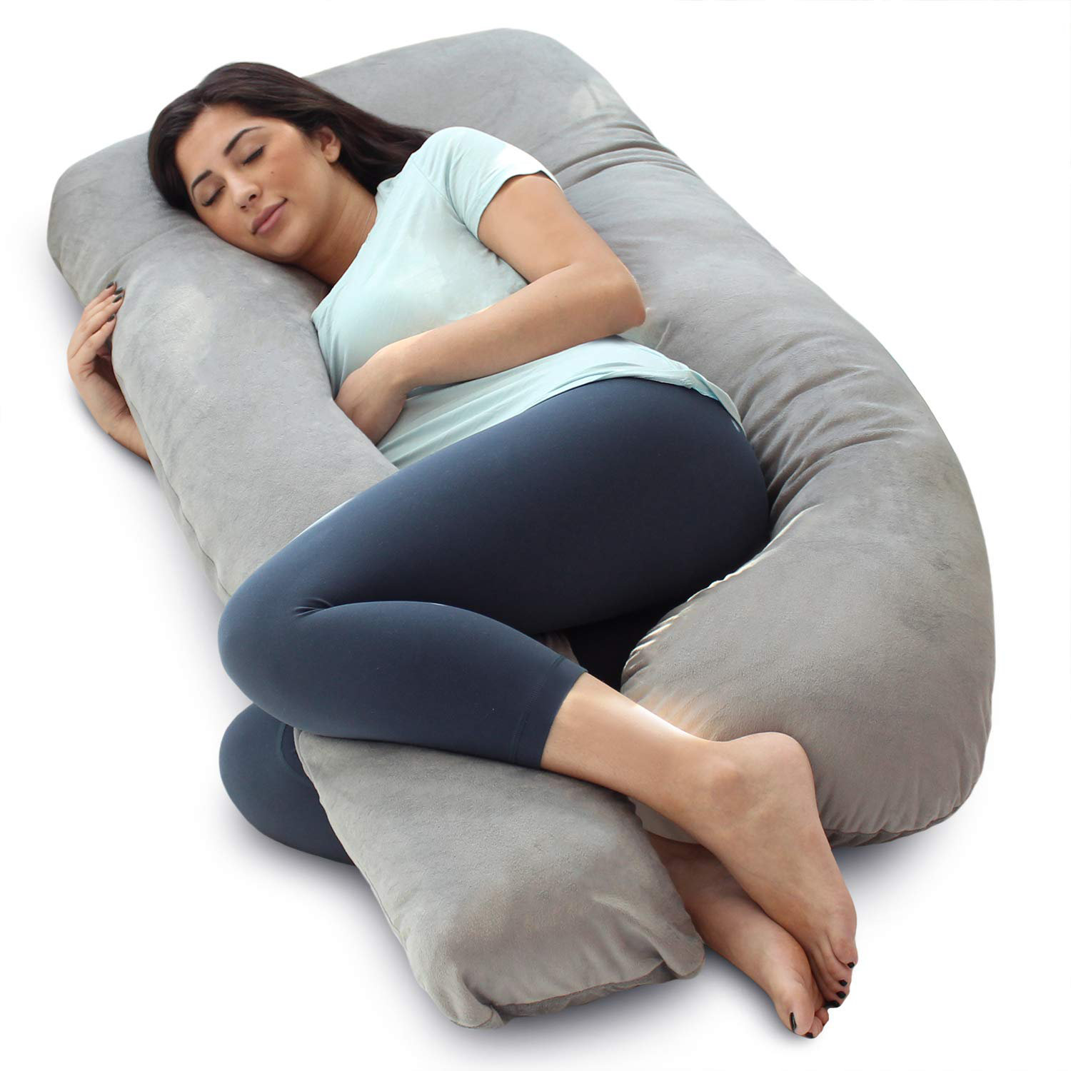 Alwyn Home Bonita U Shaped Plush Polyester 55 X 27 Pregnancy