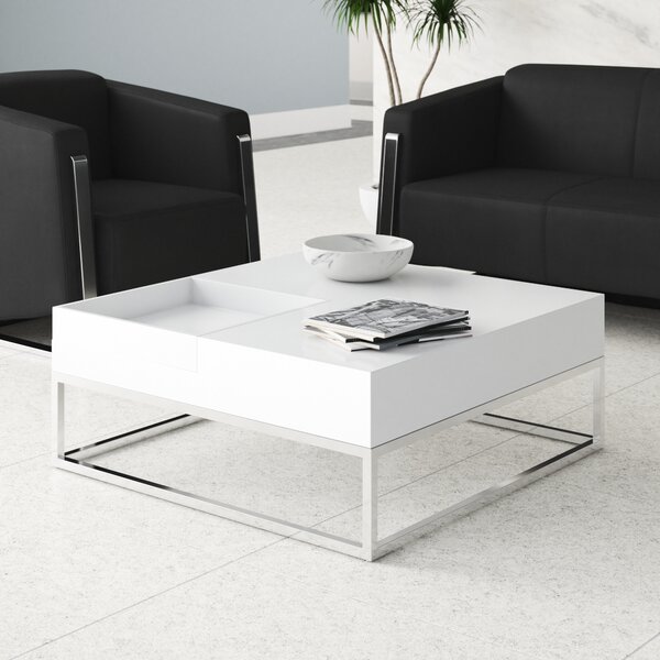 Kershner Block Coffee Table With Storage By Upper Square™