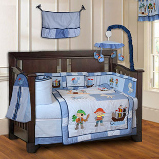 Pirate Baby Bedding Wayfair Skiles Pirates Baby 10 Piece Crib Bedding Set