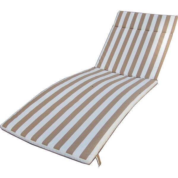 Indoor/Outdoor Chaise Lounge Cushion by Darby Home Co