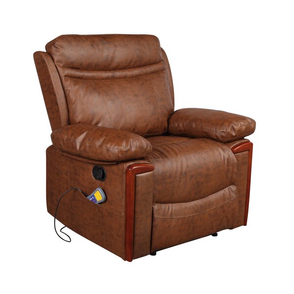 Power Reclining Heated Massage Chair By Red Barrel Studio