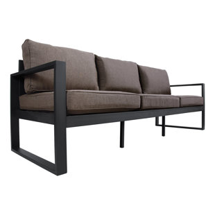 Modern Outdoor Sofas Allmodern Baltic Patio Sofa With Cushions