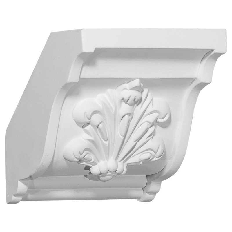 Ekena Millwork CRH05X38SE 38 Bottom Width x 41 1//4 Top Width x 5 1//2H x 1//2P Seville Crosshead