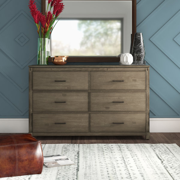 Best Choices Seleukos 6 Drawer Double Dresser By Mercury Row 2019 Sale