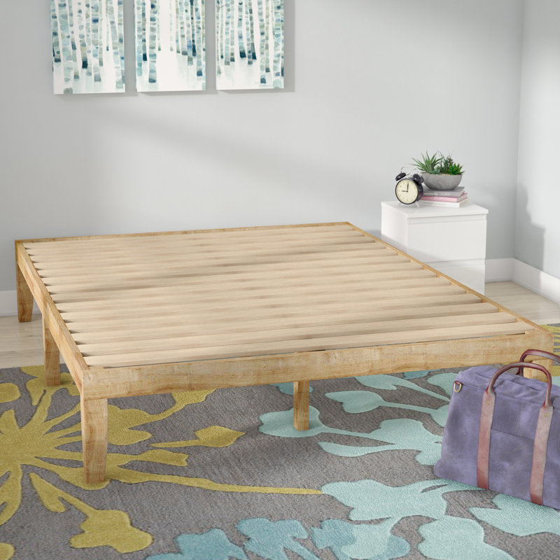 Alwyn Home Solid Wood Platform Bed & Reviews Wayfair