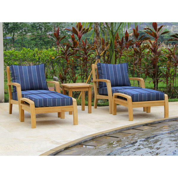 Teak Ottoman Outdoor Wayfair