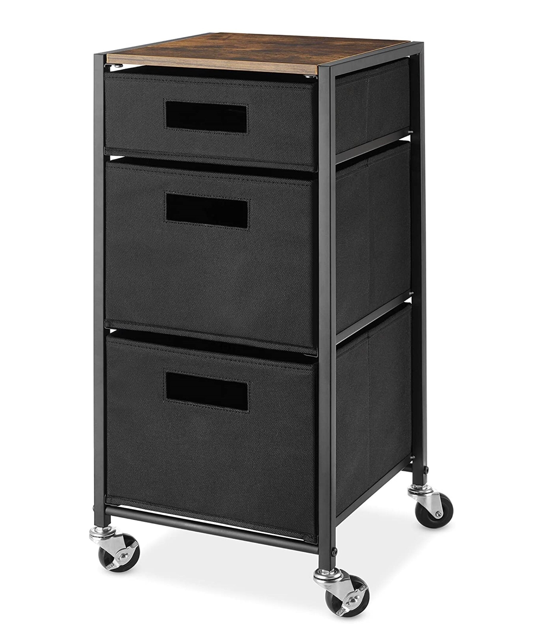 Whitmor Inc Rolling 3 Drawer Utility Cart Wayfair