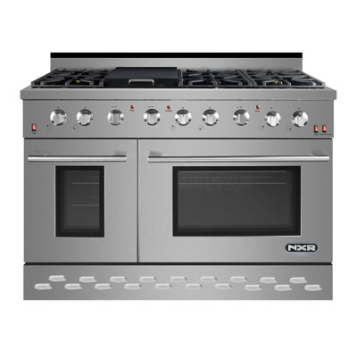 48" 7.2 cu ft. Freestanding Gas Range with Griddle NXR Professional Ranges