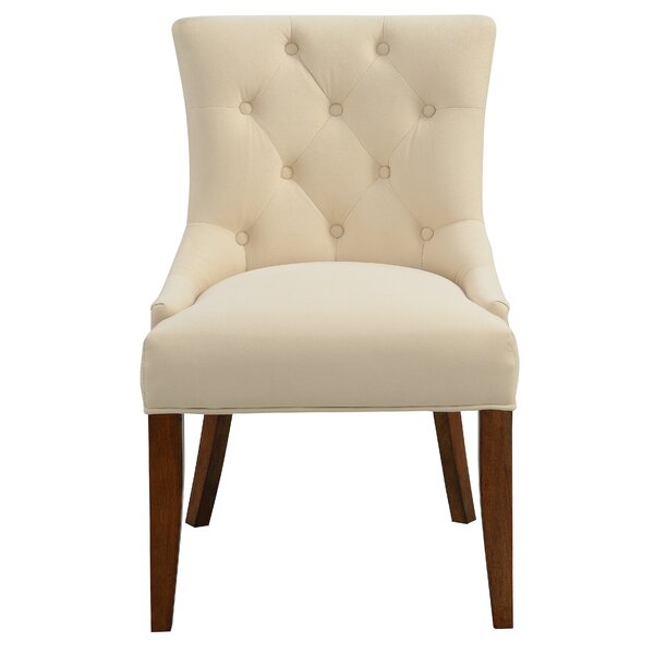 Letitia Upholstered Parsons Chair By Alcott Hill