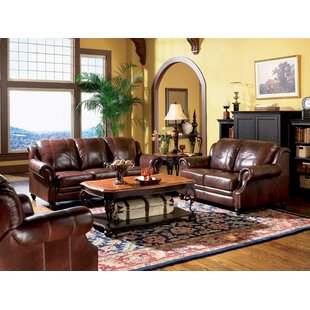 Cedillo 2 Piece Faux Leather Living Room Set by Canora Grey