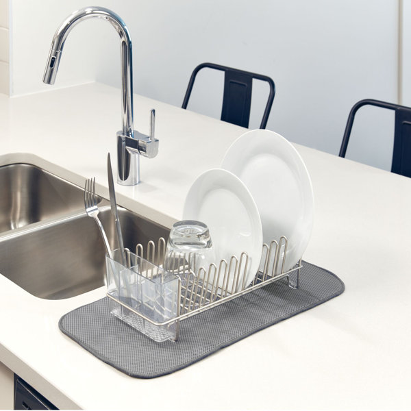 Rebrilliant Espana Compact Countertop Dish Rack Reviews Wayfair