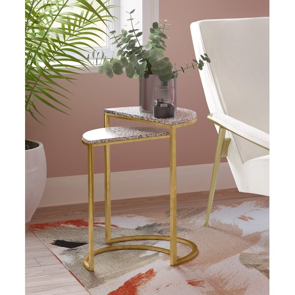 Cossey 2 Piece Nesting Tables By Everly Quinn