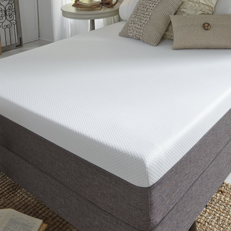 White Noise Roanoke 10 Medium Gel Memory Foam Mattress And Box Spring Reviews Wayfair