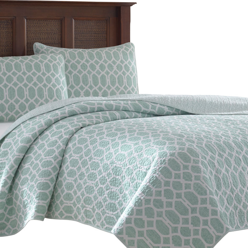 Catalina Trellis 3 Piece Quilt Set by Tommy Bahama Bedding & Reviews