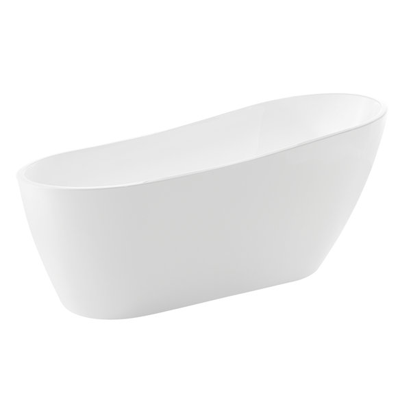 Trend Series 67'' x 31.5'' Freestanding Soaking Bathtub by ANZZI
