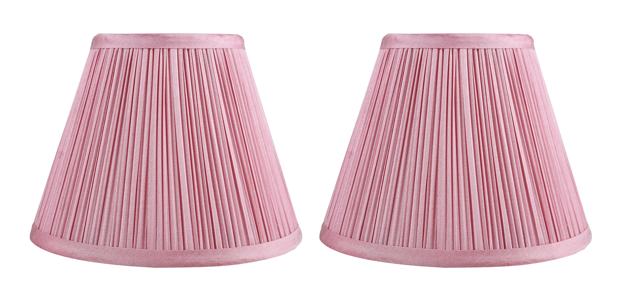 blush colored lamp shade