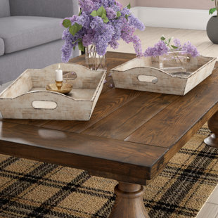 Decorative Trays You Ll Love In 2019 Wayfair Hargrave 2 Piece Serving Tray Set
