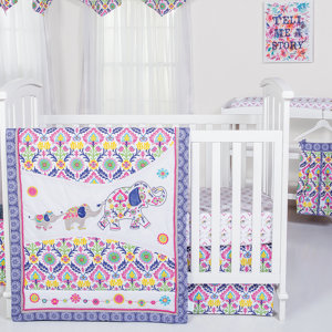 Santa Maria Waverly Baby 5 Piece Crib Bedding Set