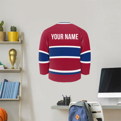Vancouver Hockey Jersey Wall Decal East Urban Home