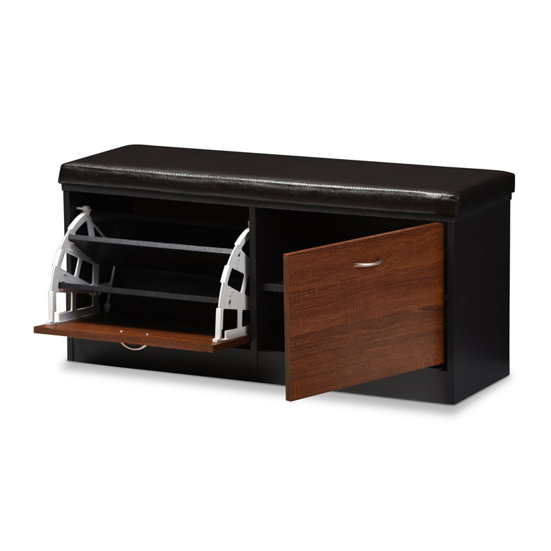 Wholesale Interiors Baxton Studio Foley Wood Storage Bench & Reviews